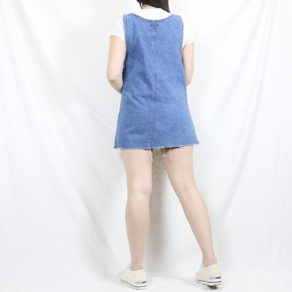 Vintage Denim Patch Dress - Picture 3 of 4